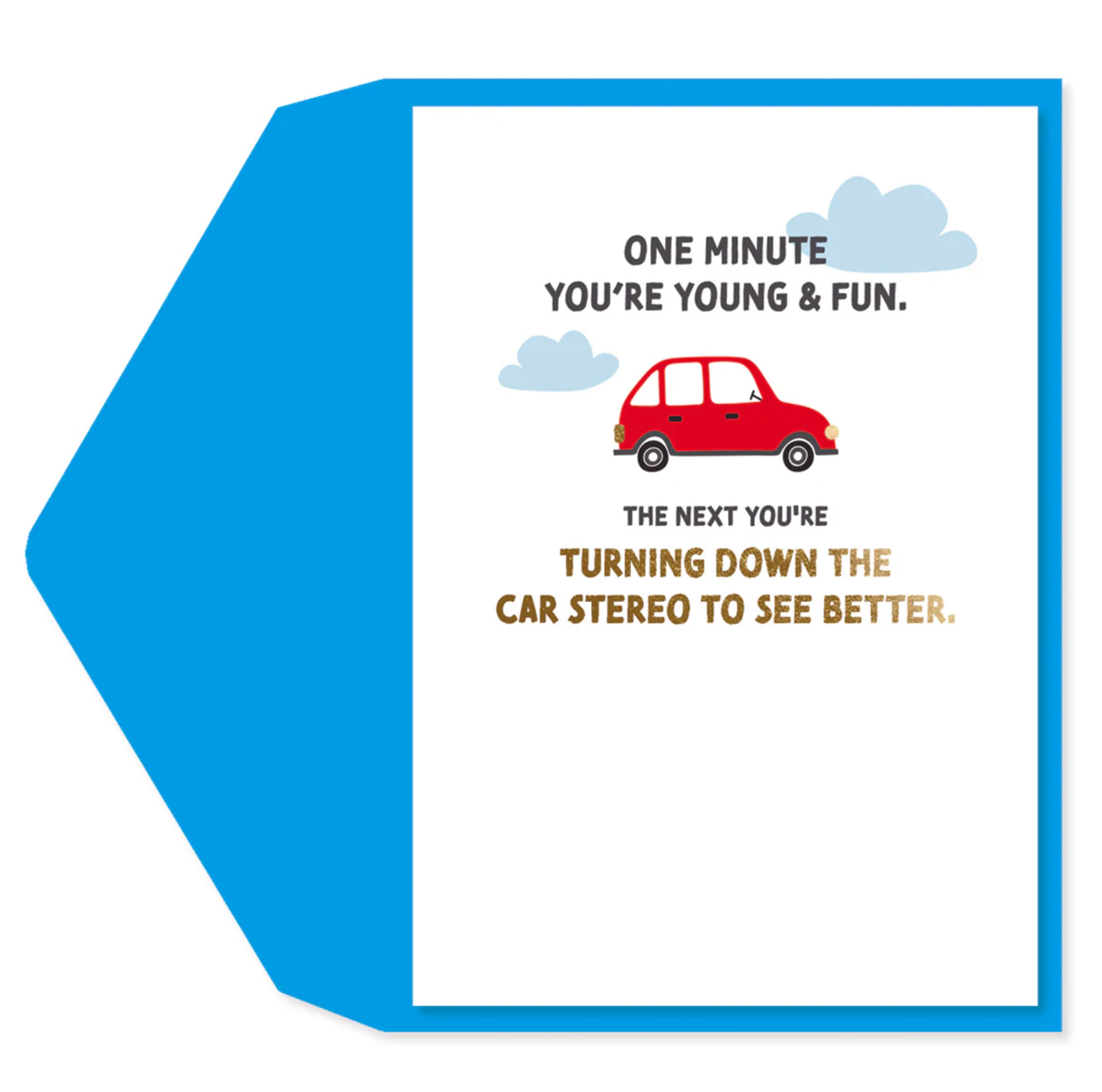 Car Stereo Greeting Card