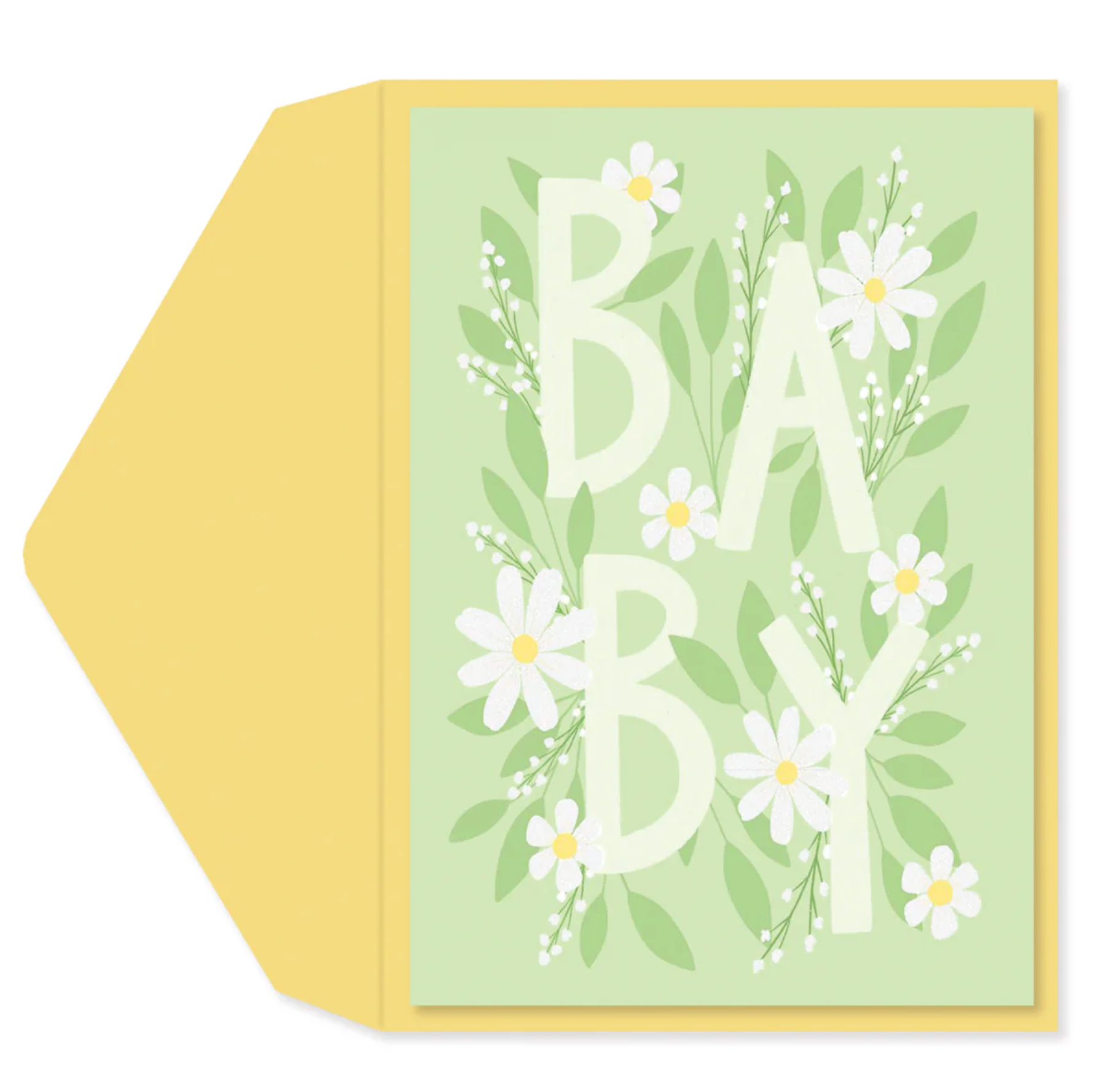 Daisy Baby Card
