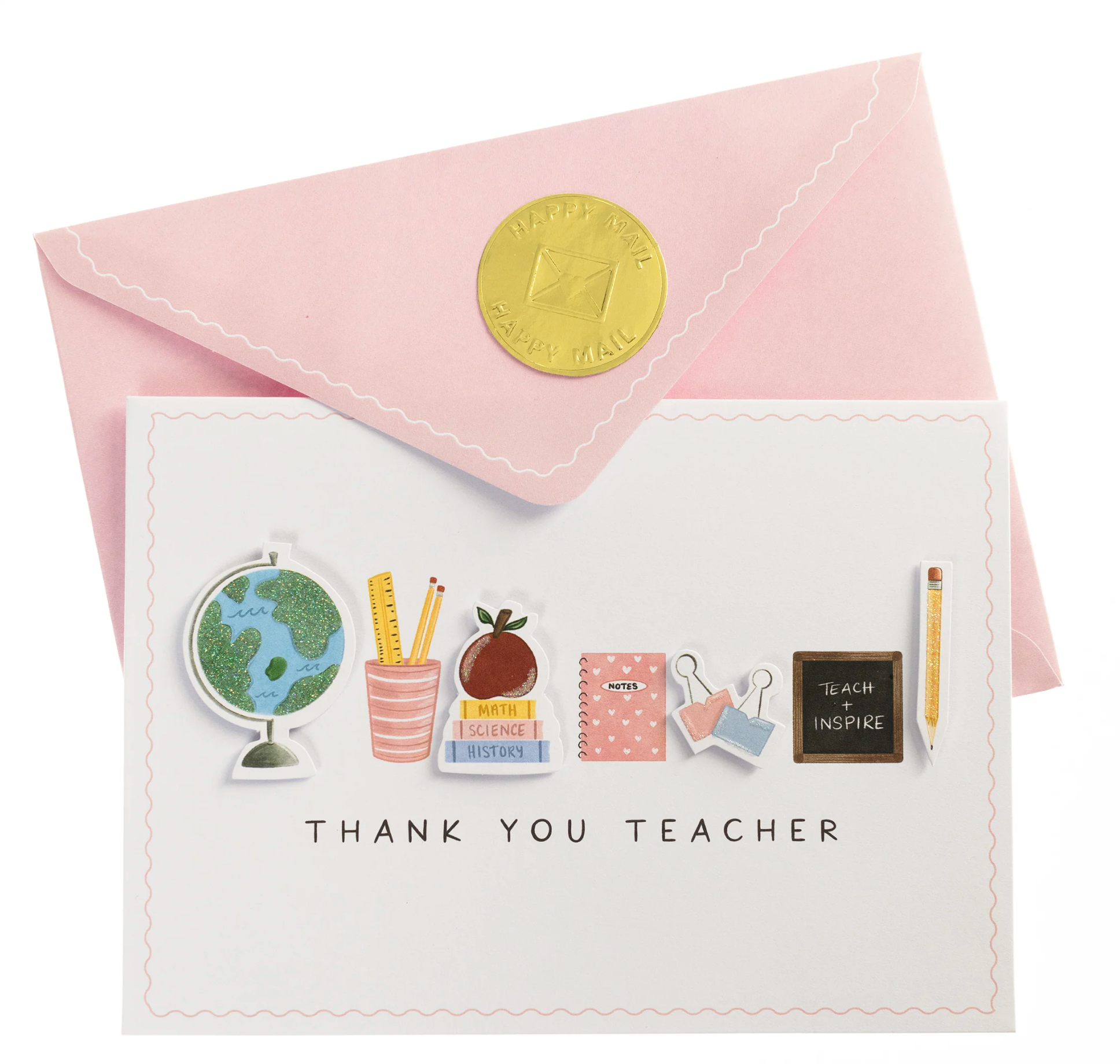 THANK YOU TEACHER Greeting Card