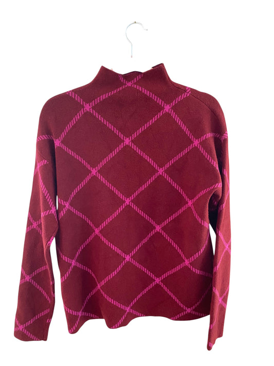 Tahari Mockneck Pullover Knit Top Size-M