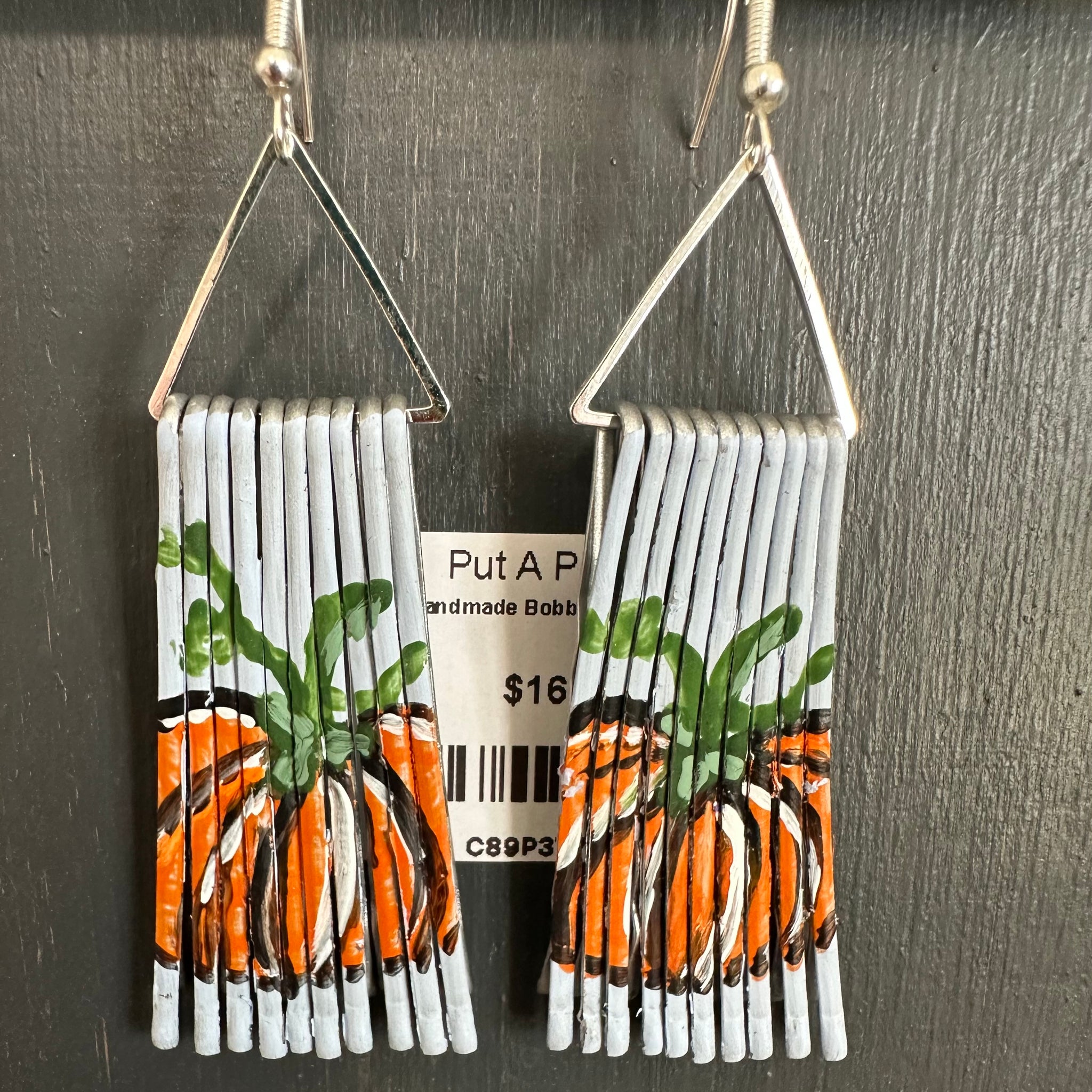 Handmade Bobby Pin Earrings