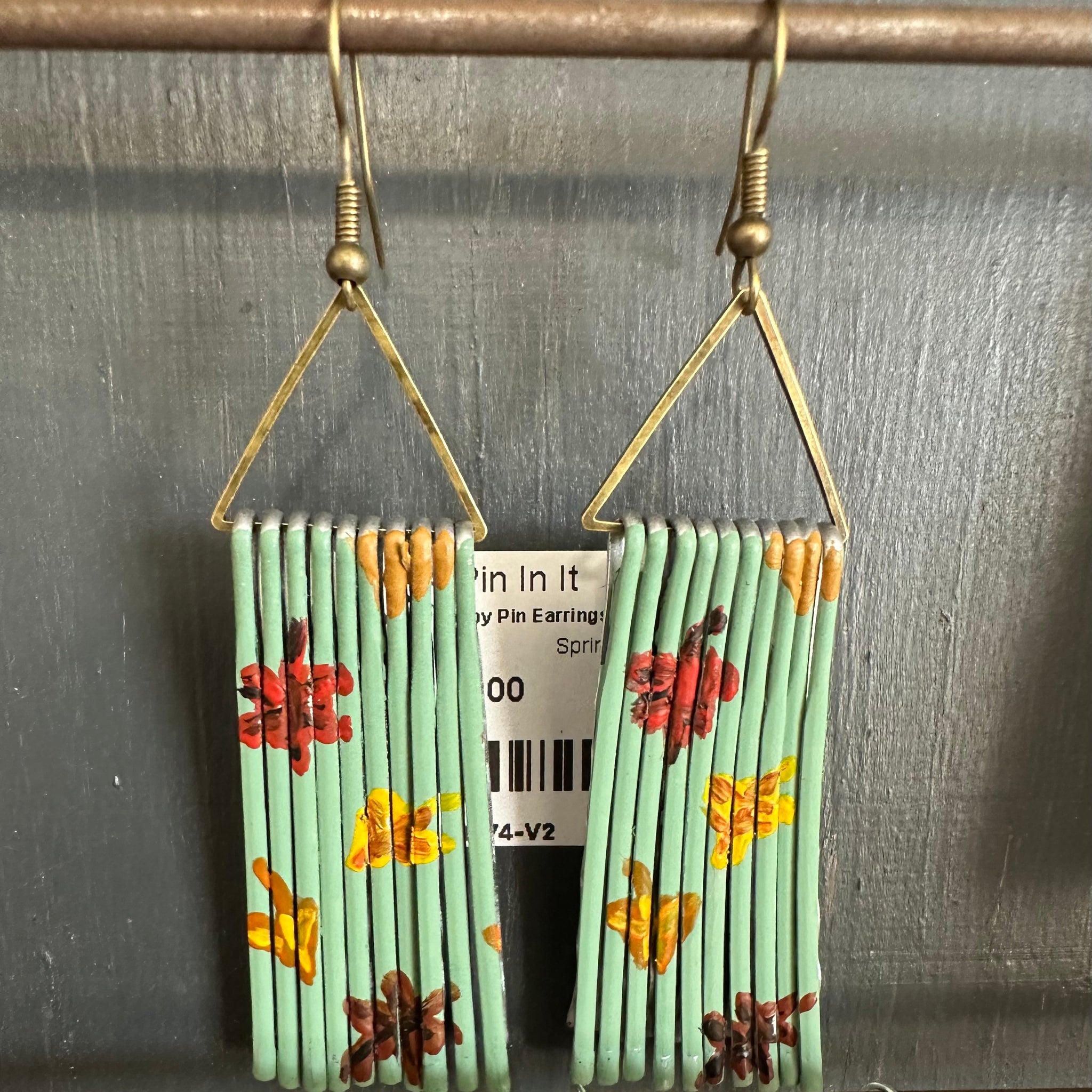 Handmade Bobby Pin Earrings