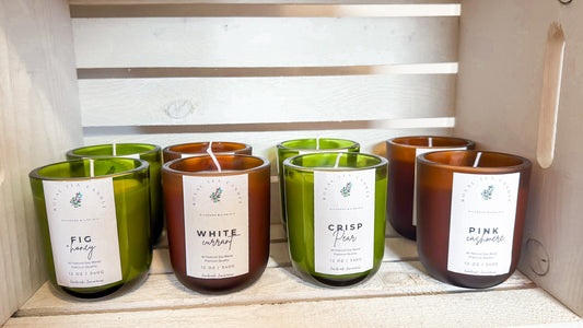 Fall Candle Collection by Royal Tea Candle
