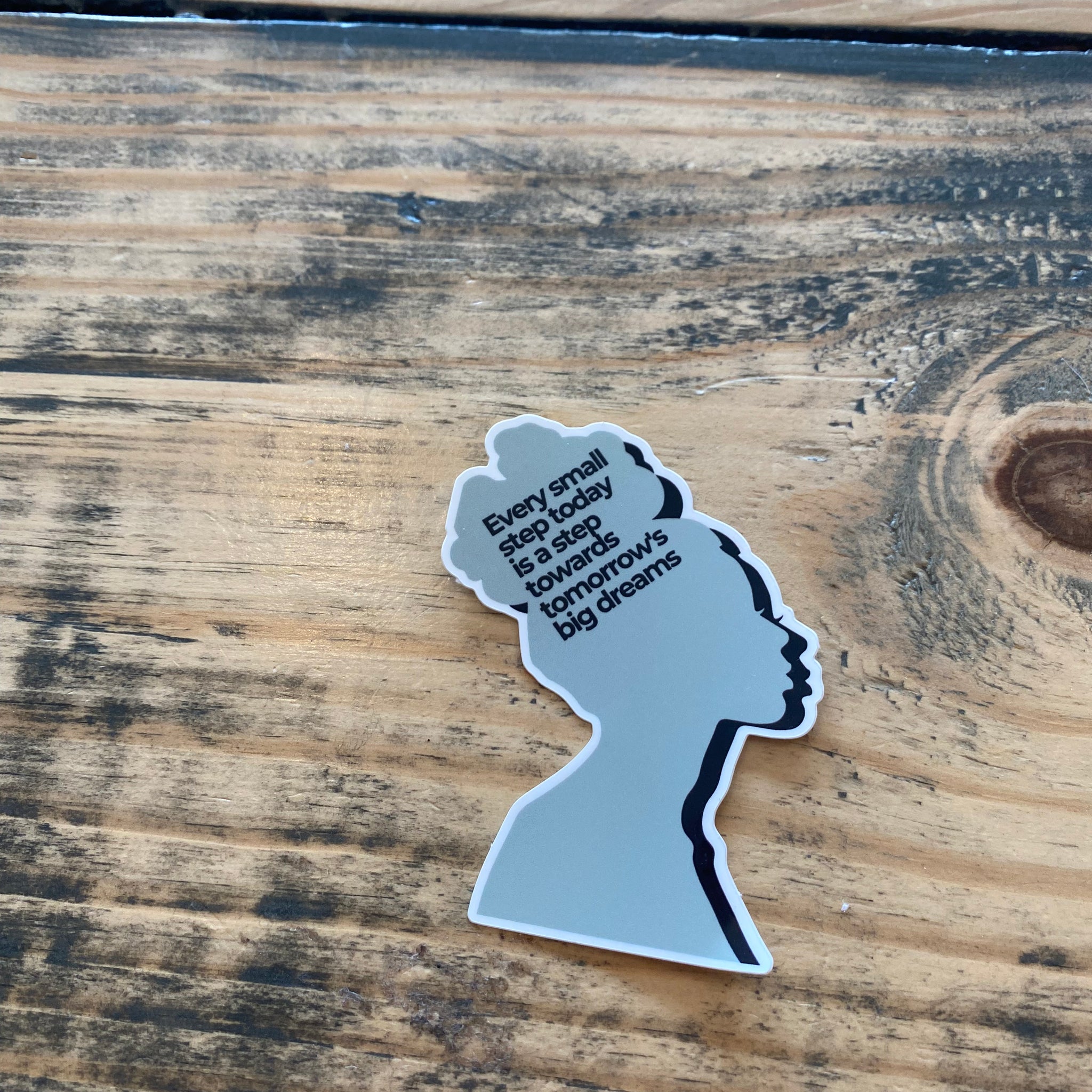 Every Small Step Sticker