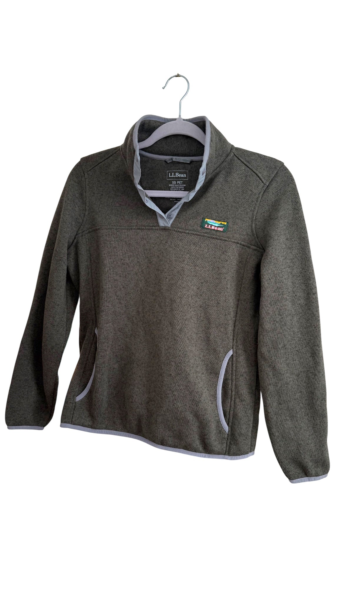 L.L. Bean Sweater Fleece Pullover