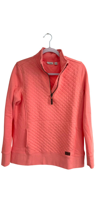 L.L. Bean Quilted Quarter-Zip Pullover