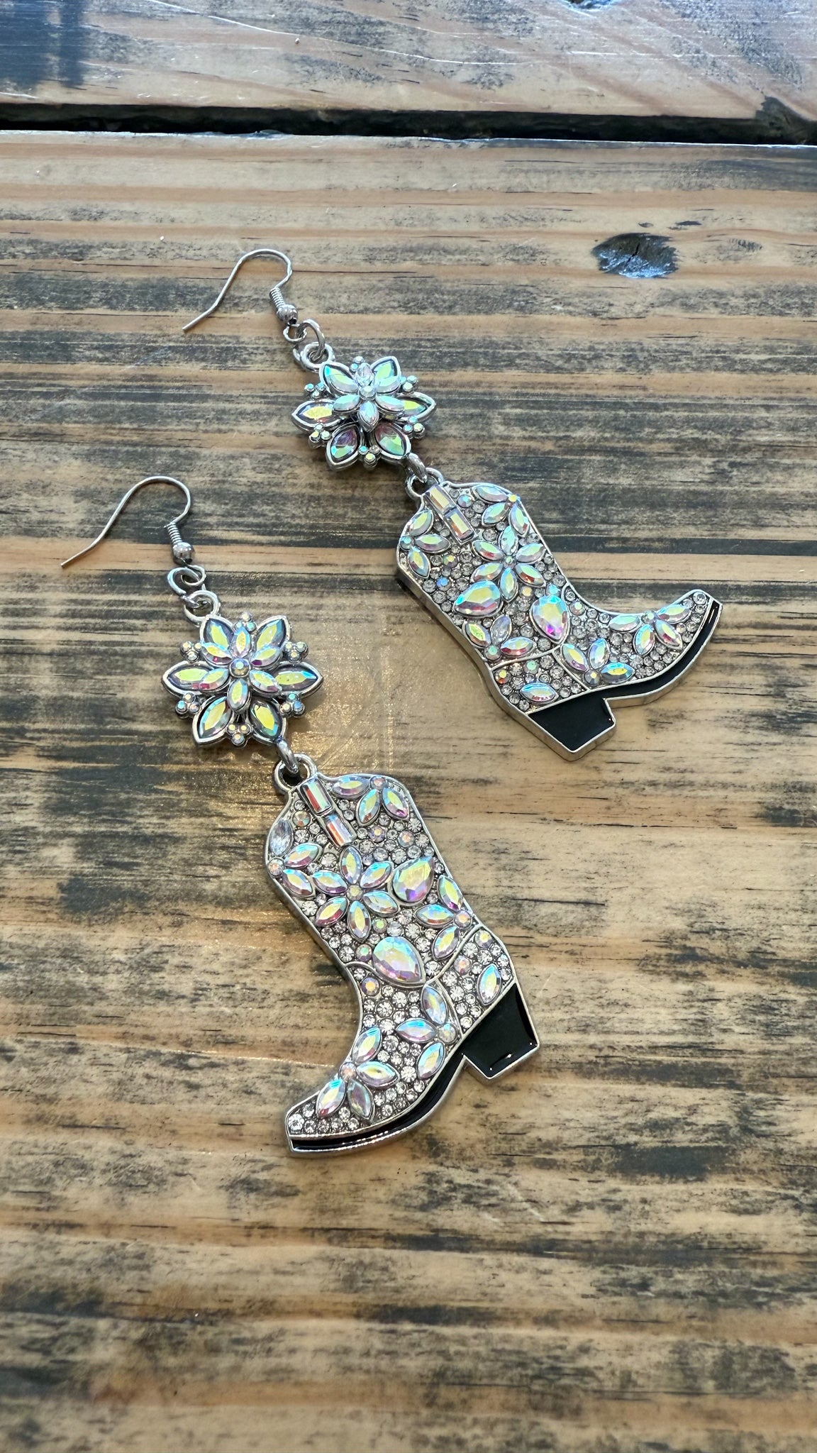 Dazzling Cowgirl Dangle Earrings