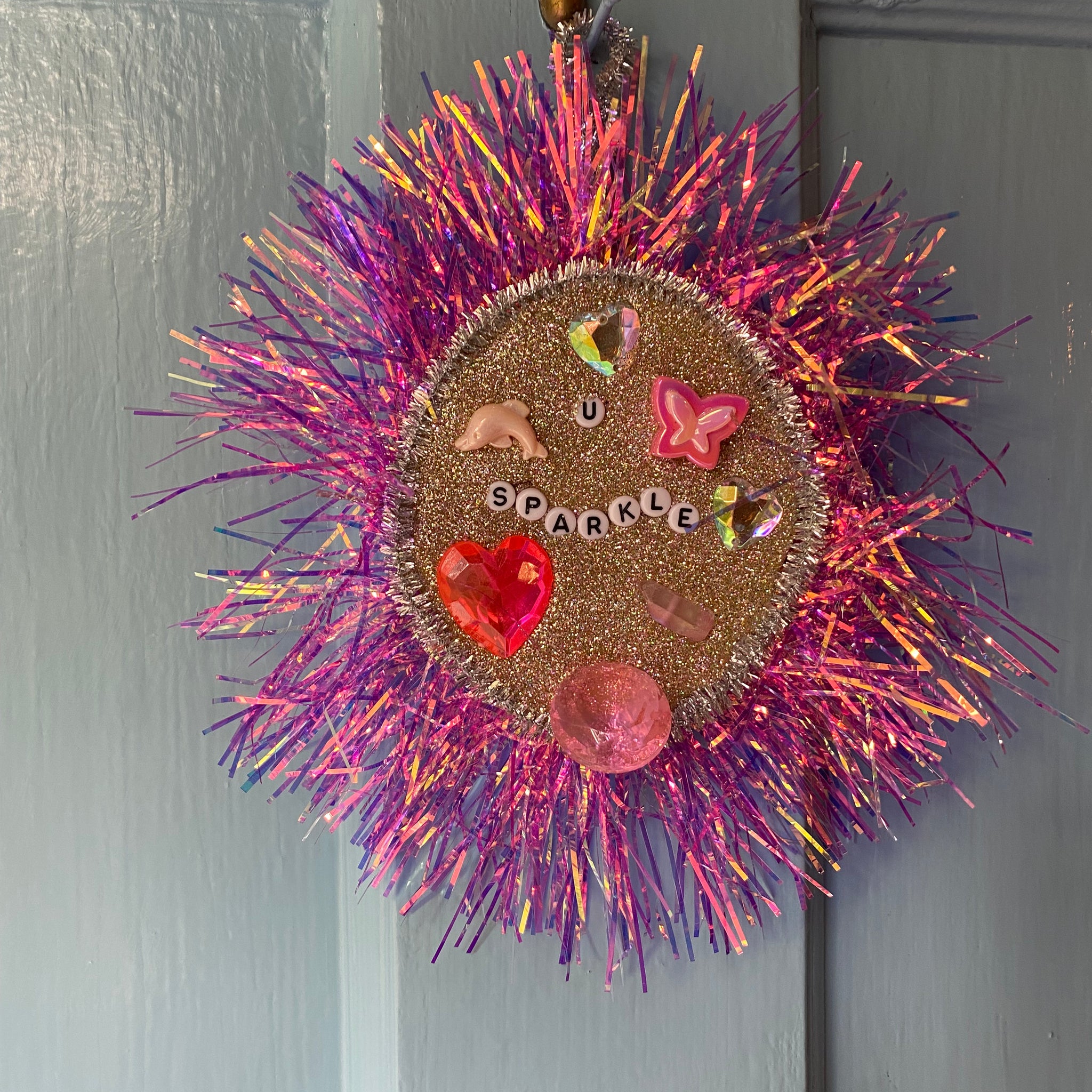 U Sparkle Wall Charm
