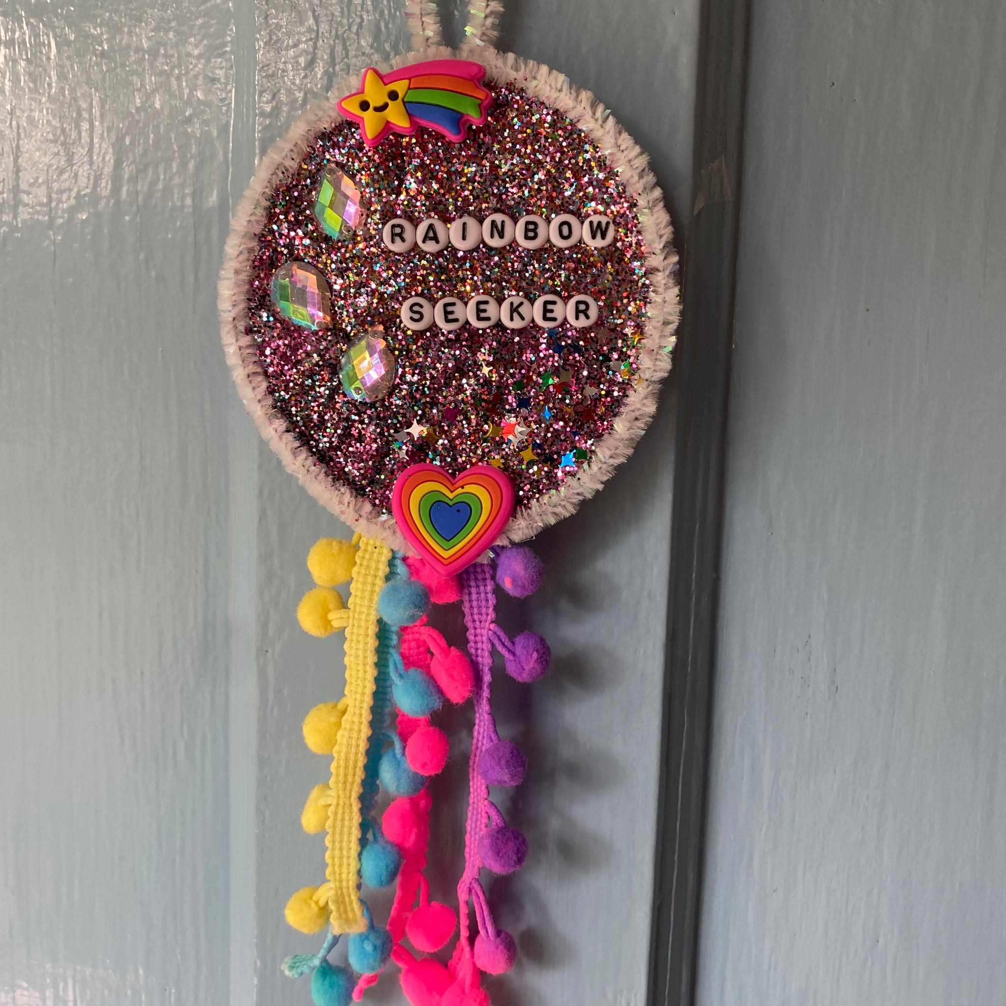 Rainbow Seeker Wall Charm