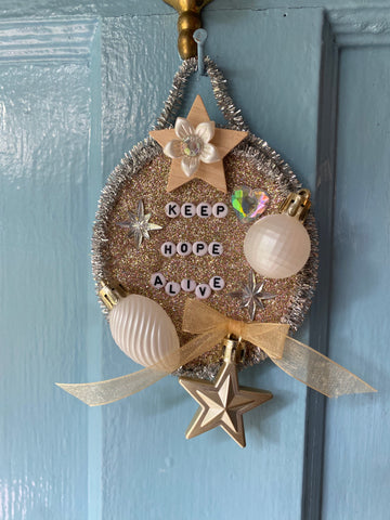 Keep Hope Alive Wall Charm