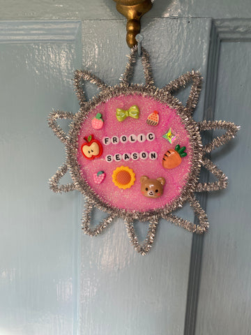 Frolic Season Wall Charm