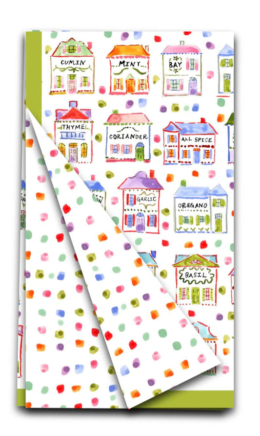 Holiday Double-Sided Tea Towel