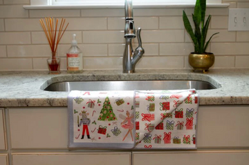 Holiday Double-Sided Tea Towel