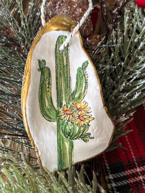 Oyster Shell Ornament