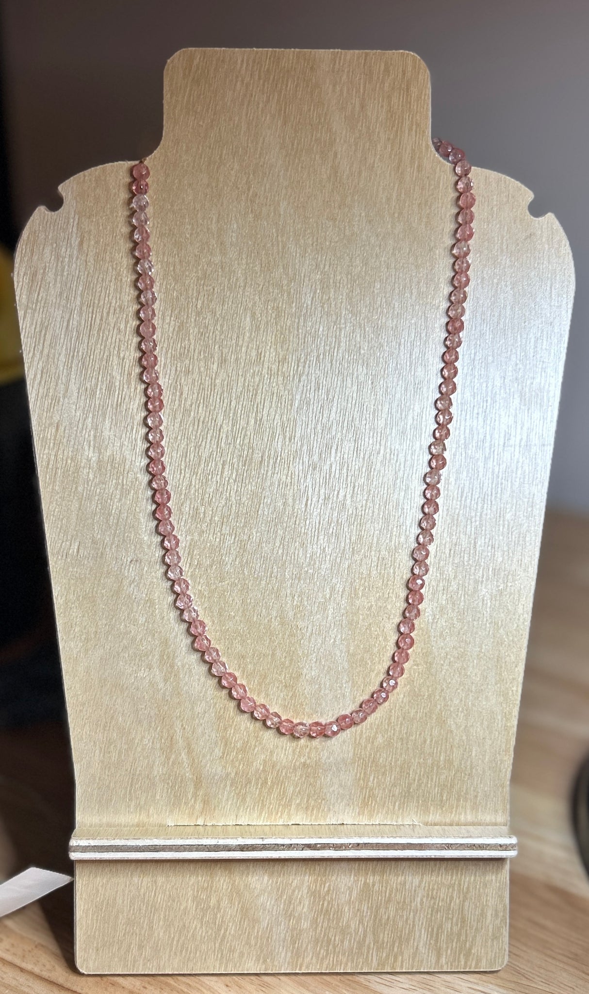 Cherry Quartz Necklace