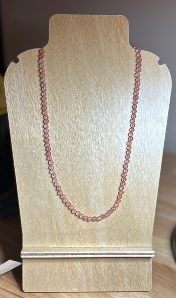 Cherry Quartz Necklace