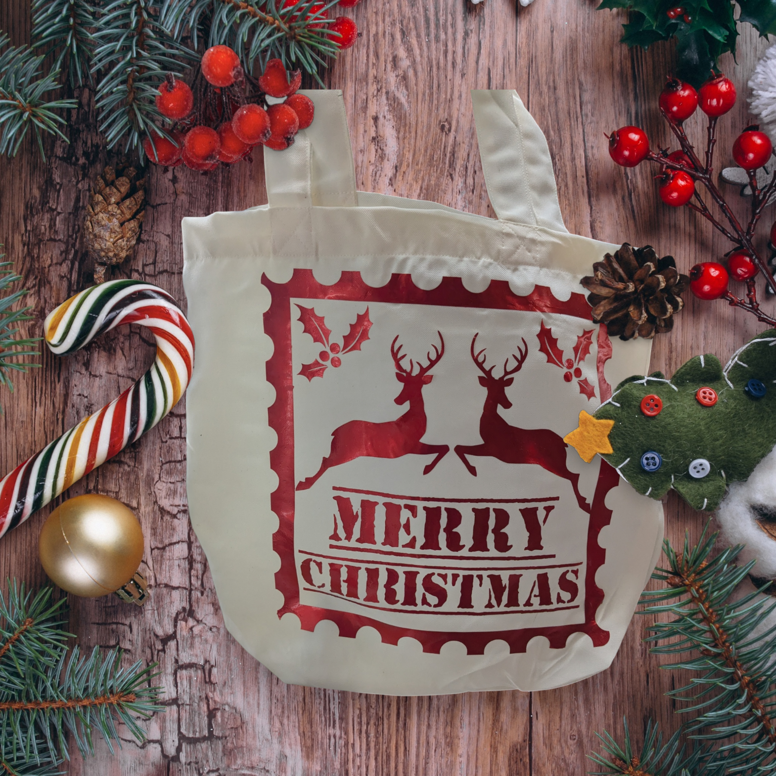 Merry Christmas Tote