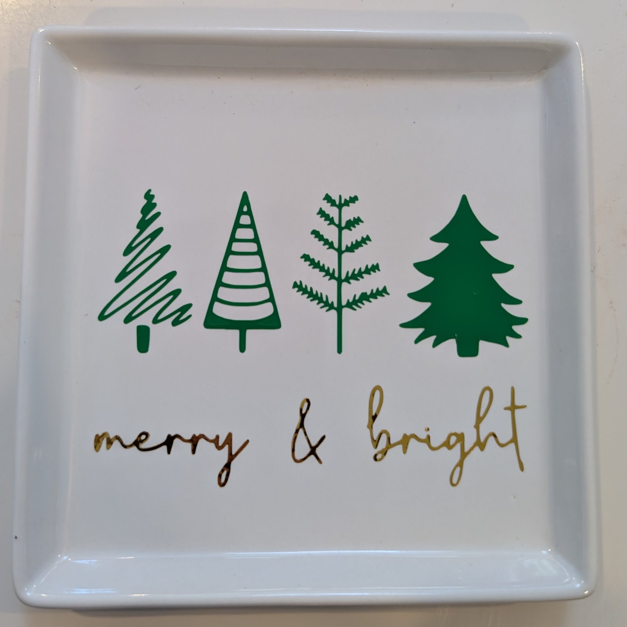 Merry & Bright Trinket Tray
