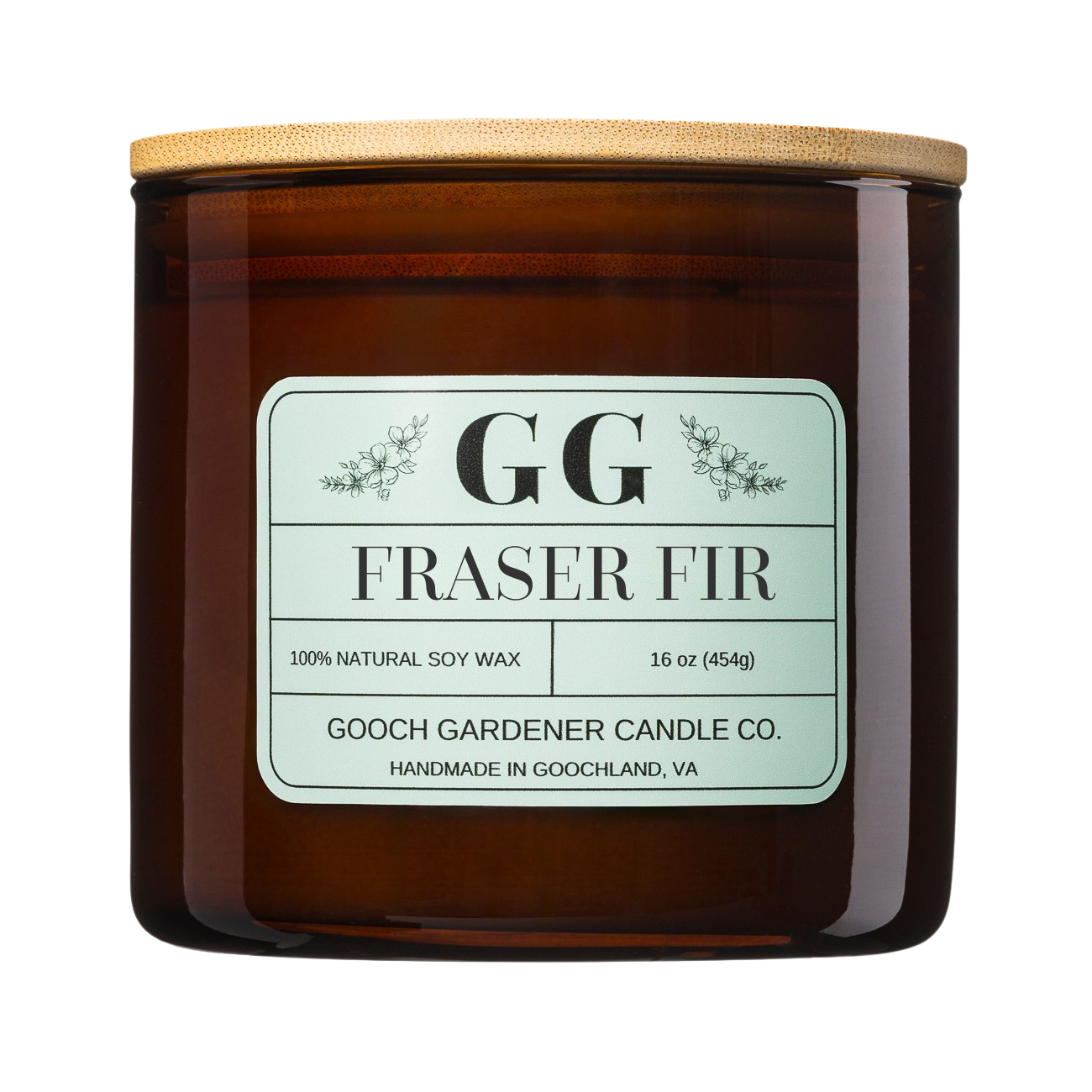 Fraser Fir 3-Wick Candle - Gooch Gardener Candle Co.