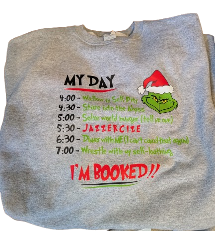 GRINCH Schedule Crewneck