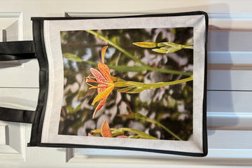 Blackberry Lily OR Double Cherry Tomato OR Coneflower Explorers Tote Bag