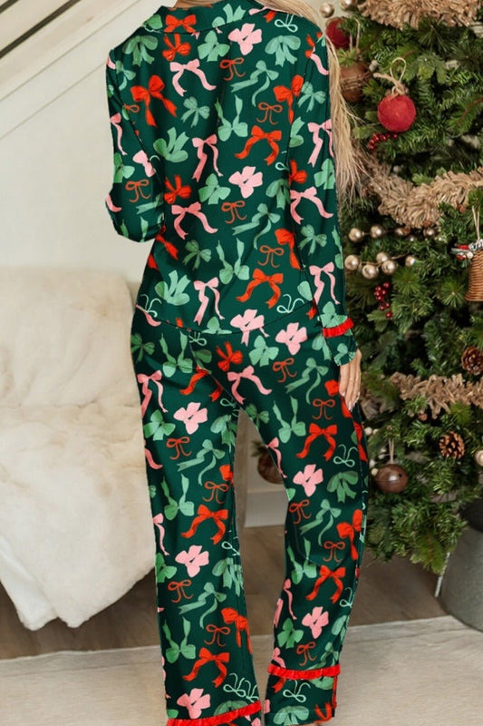 Holiday Bow PJ's