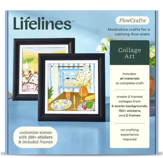 LifeLines Collage Art