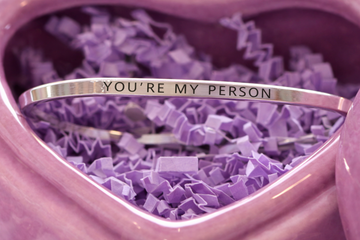 You're My Person Mantra Bracelet