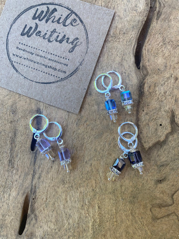 Mini huggie hoop earrings
