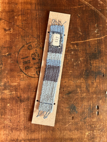 "Fly." Handwoven Bookmark