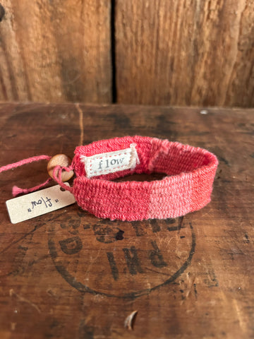 "Flow" Handwoven Inspiration Bracelet