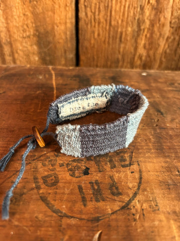 "Breathe" Handwoven Inspiration Bracelet