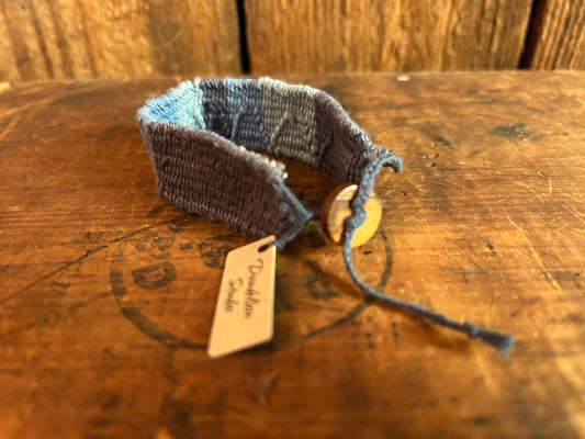 "Brave"  Handwoven Inspiration Bracelet