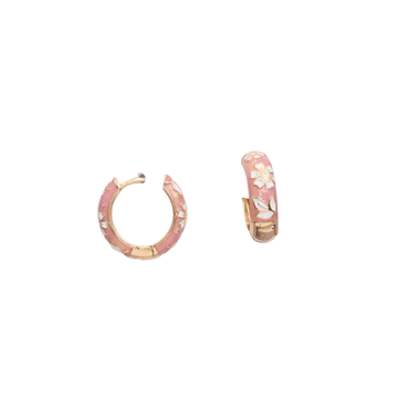 La Fluer Enamel Post Hoop