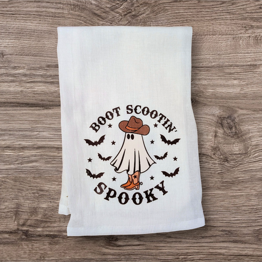 Boot Scootin' Spooky Towel