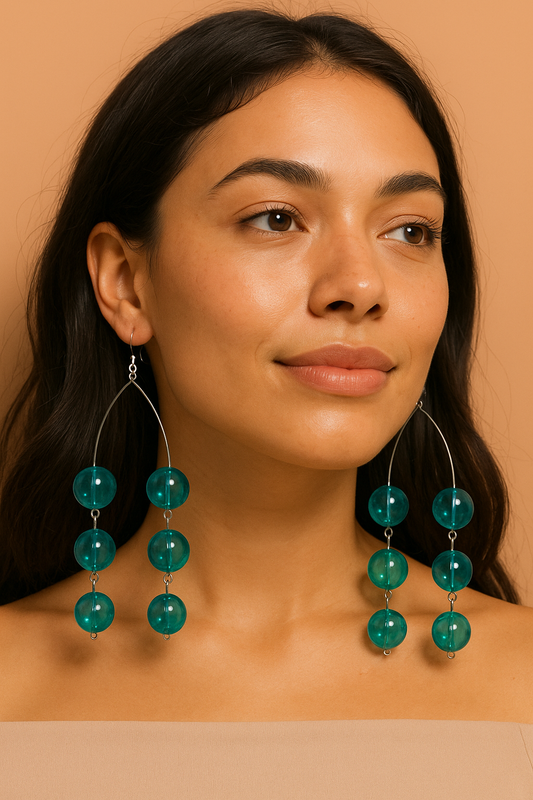 Bubble Murano Glass Earrings