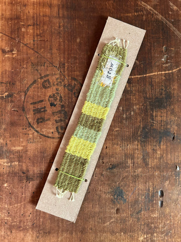"Grow."  Handwoven Bookmark