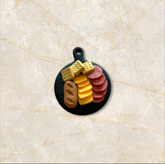 Charcuterie Board Magnet - Charming Miniature Food Design