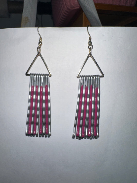 Handmade Bobby Pin Earrings