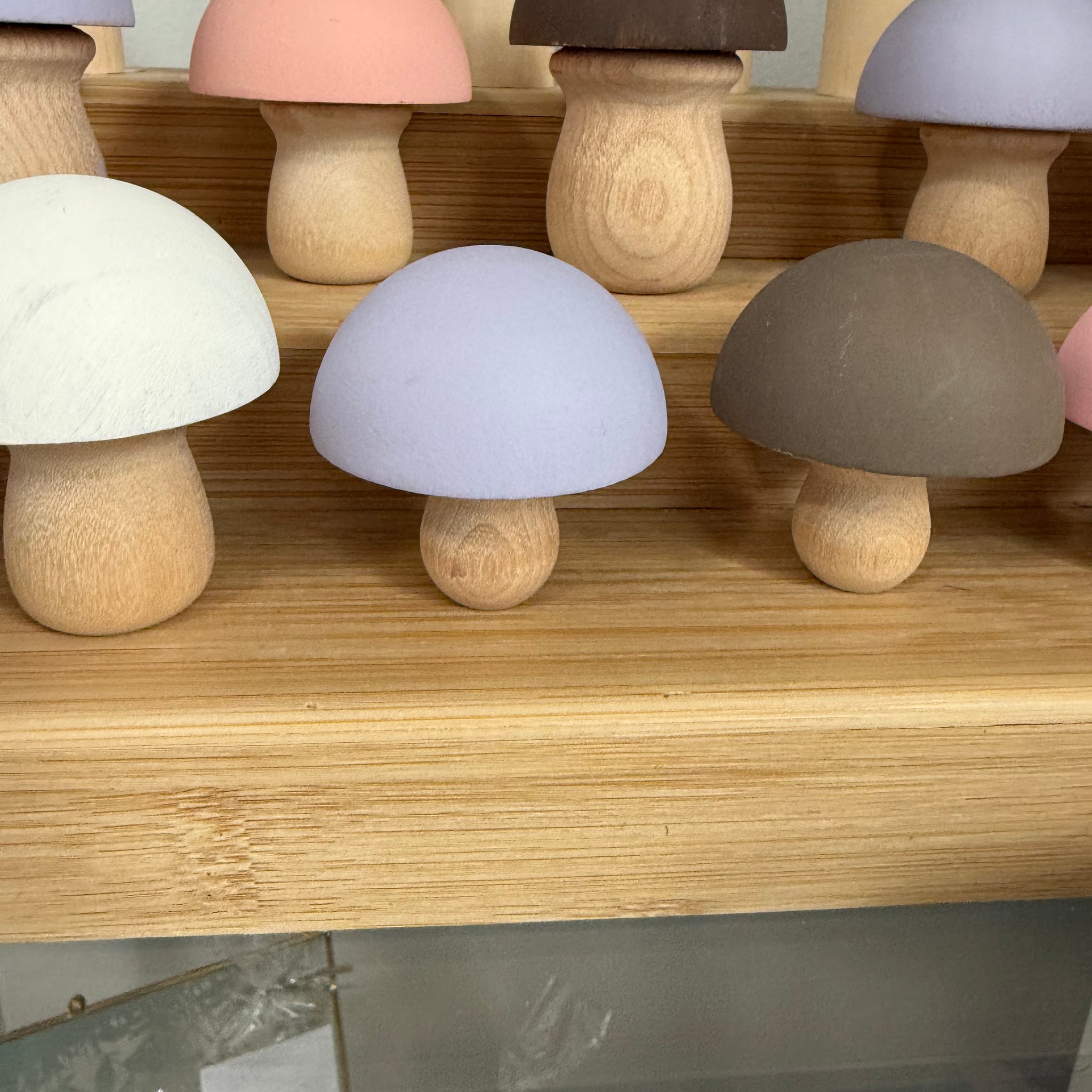Wooden mushroom