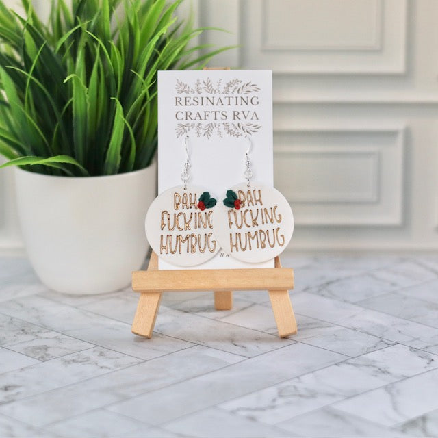 Bah F'N Humbug Earrings