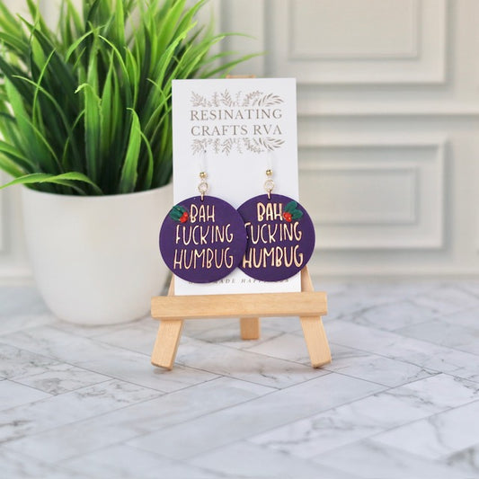 Bah F'N Humbug Earrings