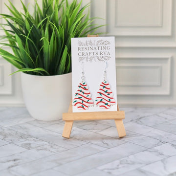 Christmas Tree Cakes Earrings