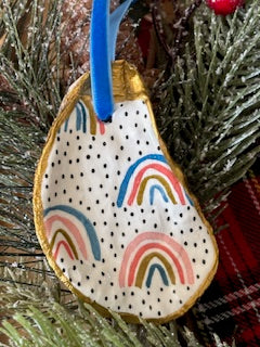 Oyster Shell Ornament