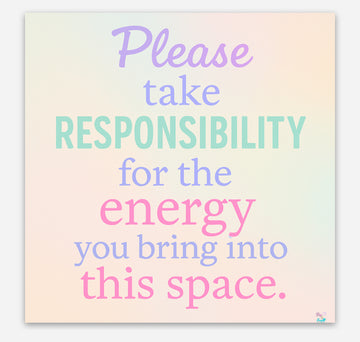 Please Take Responsibility - Sticker