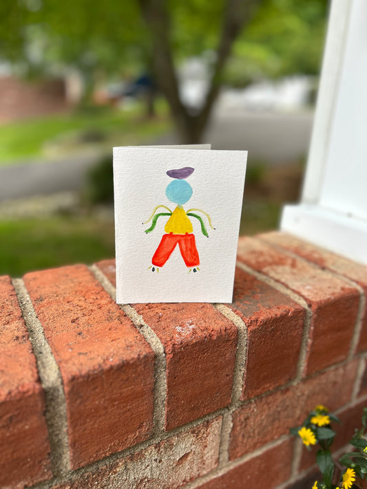 Guardians of the Galaxy hand painted notecard