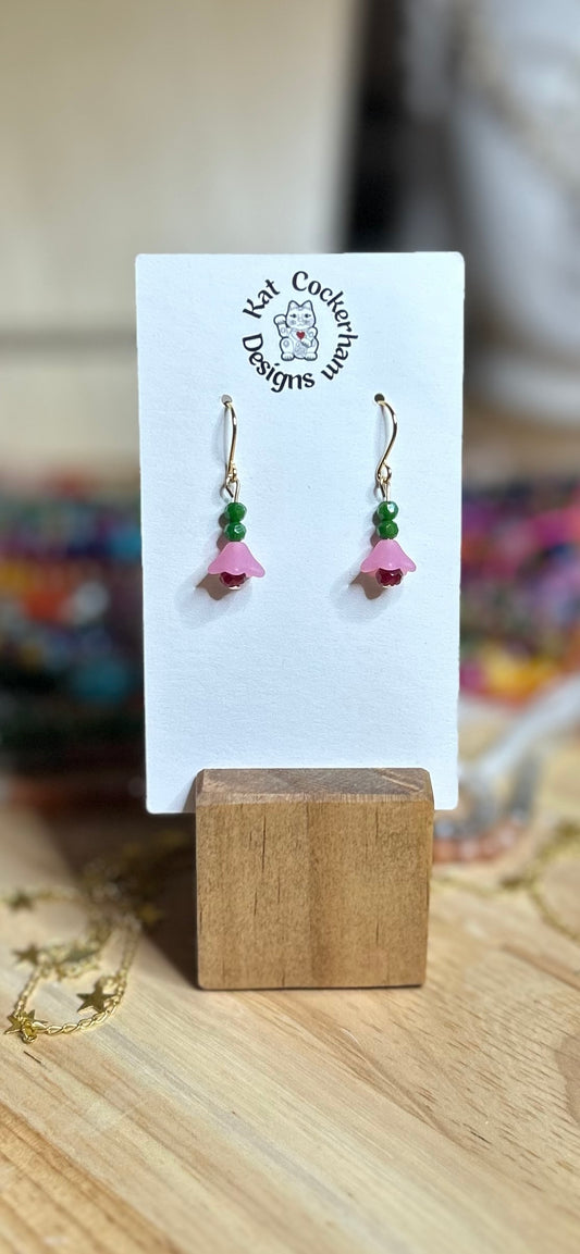 Fairy flower earrings