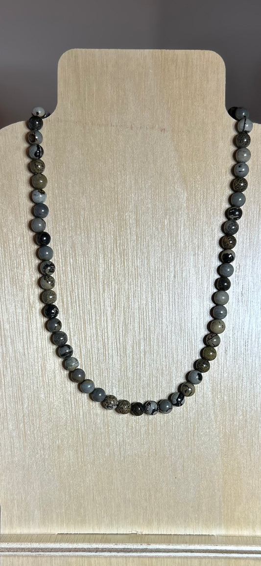 Picture Jasper Necklace