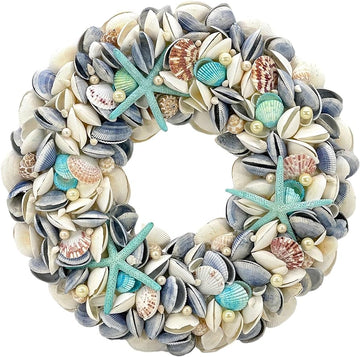 18" Nautical Seashell Wreath