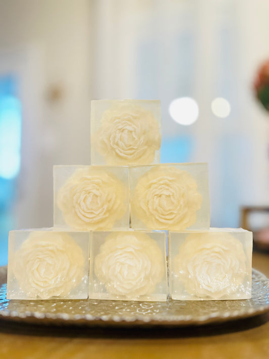 Peony soap